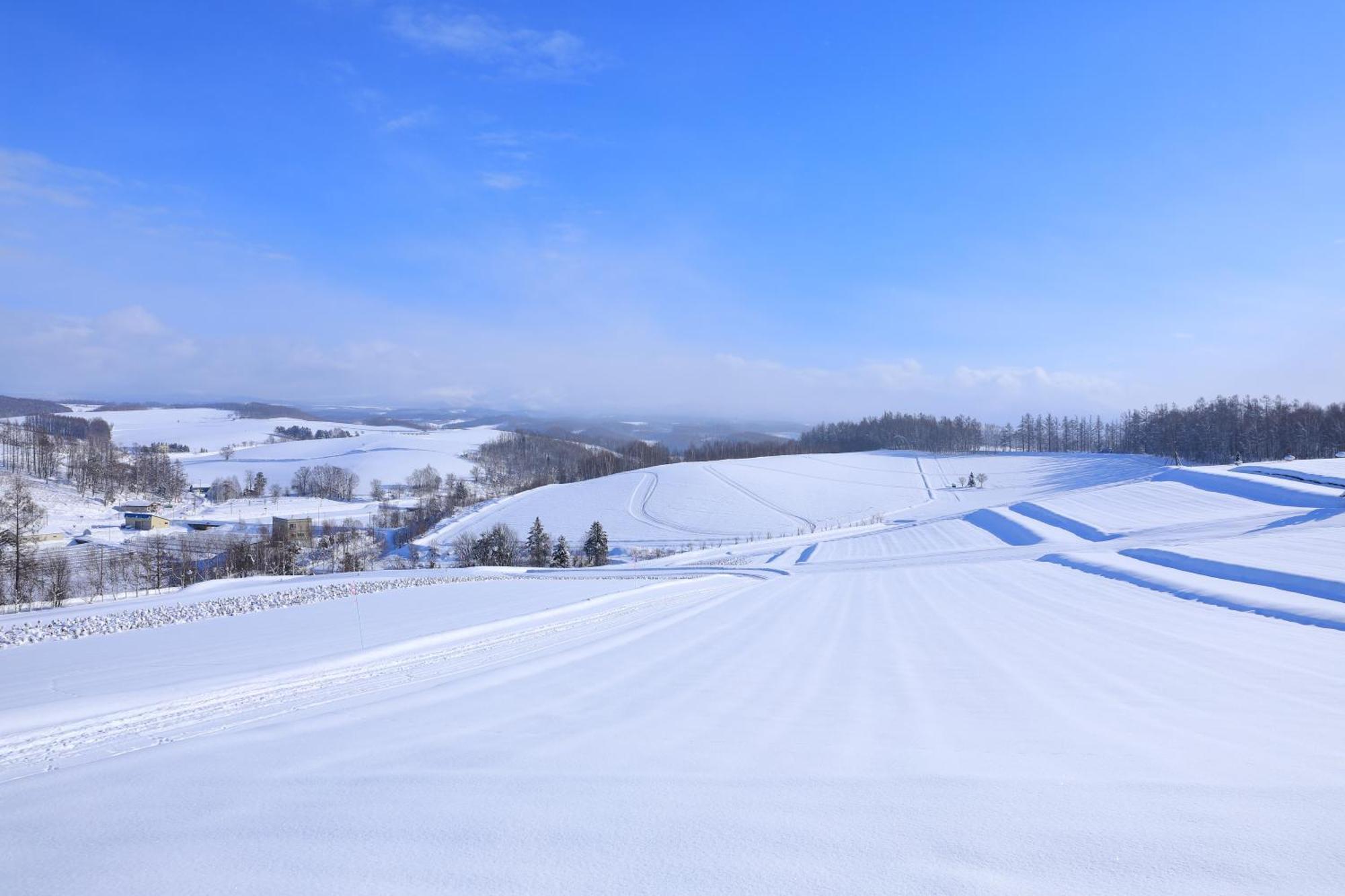 Biei Shirogane Onsen Hotel Park Hills Buitenkant foto