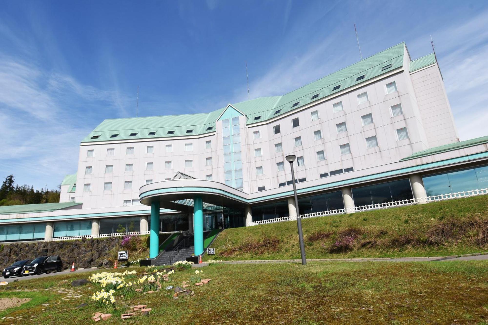 Biei Shirogane Onsen Hotel Park Hills Buitenkant foto
